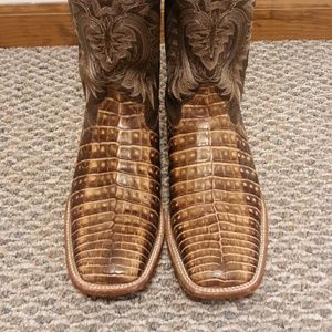 Very rare Rocky Sz 9.5D Caiman skin boots